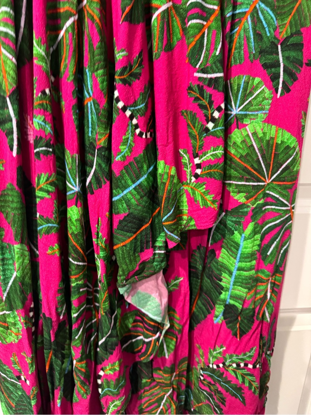 FARM Rio Hot Pink Tropical Maxi Dress - Picture 5 of 5